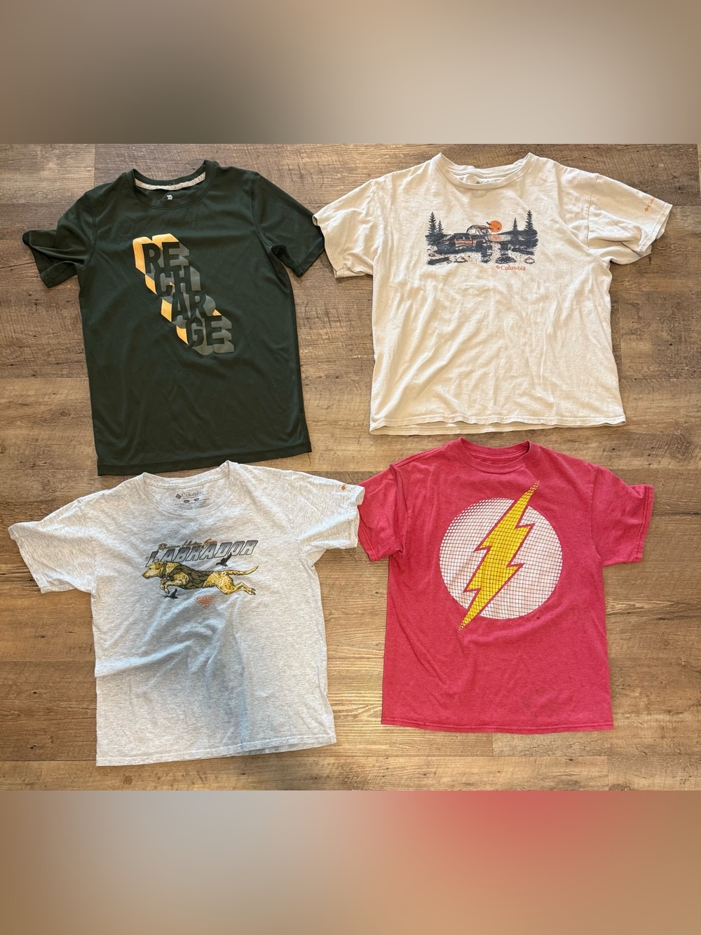 Boys large shirt lot